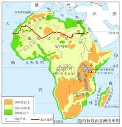 撒哈拉大沙漠位于哪个大洲